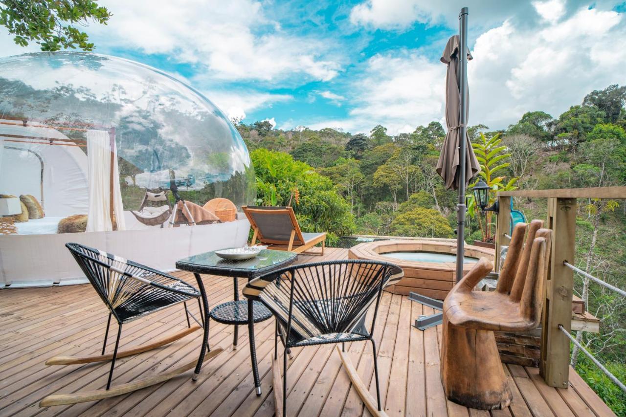 Bubblesky Glamping Guatape Hotel ภายนอก รูปภาพ