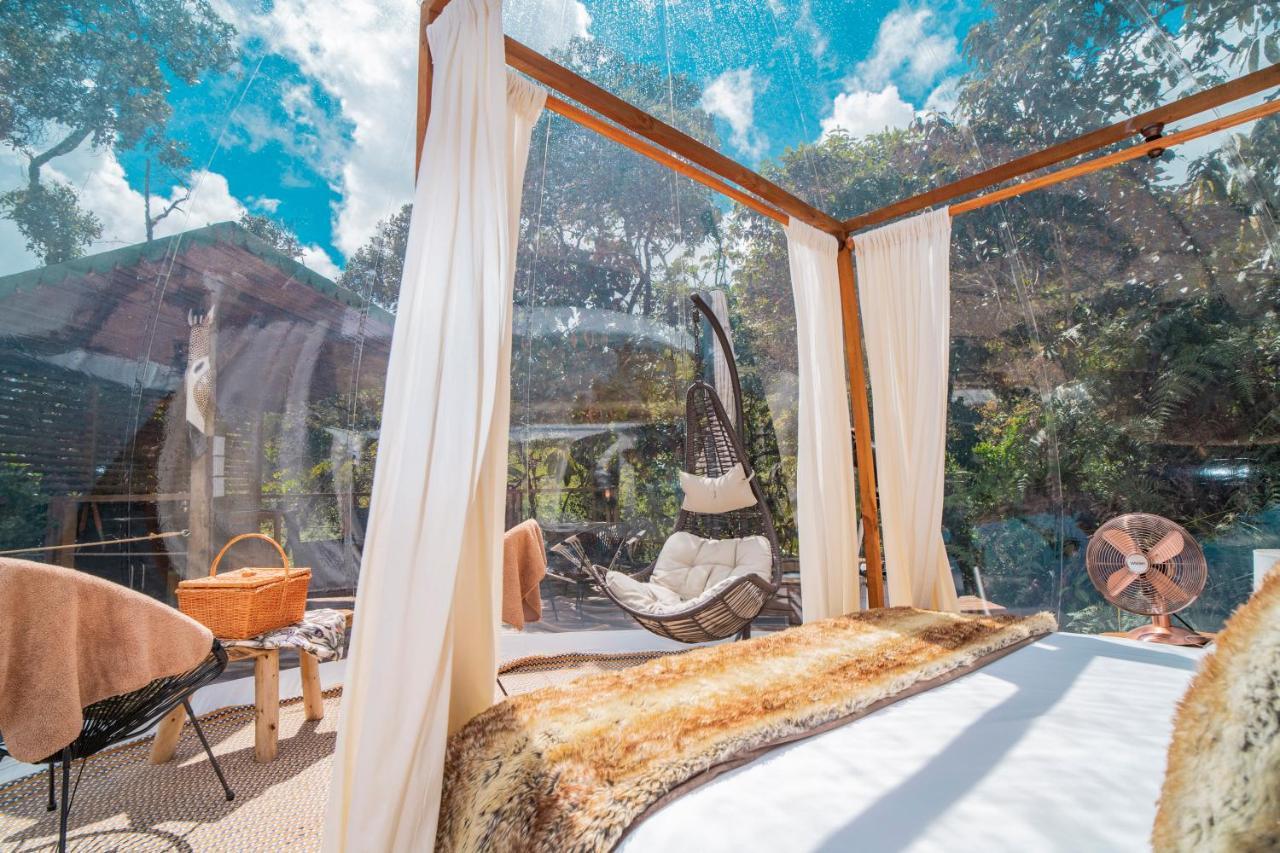 Bubblesky Glamping Guatape Hotel ภายนอก รูปภาพ