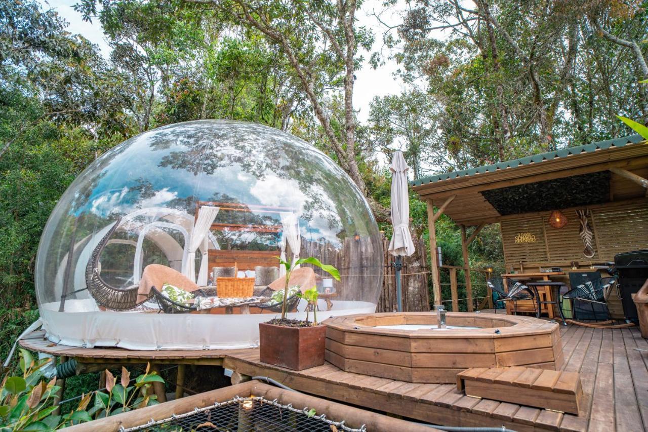 Bubblesky Glamping Guatape Hotel ภายนอก รูปภาพ