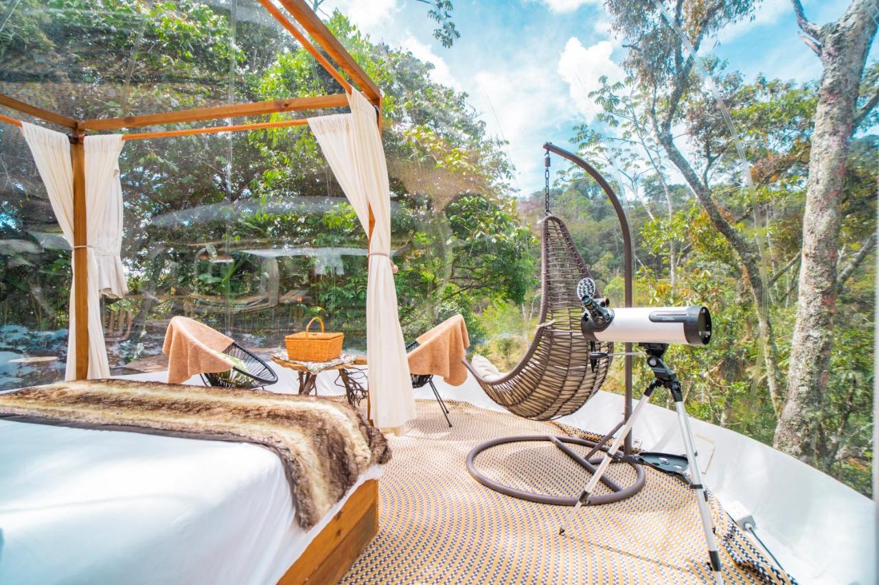 Bubblesky Glamping Guatape Hotel ภายนอก รูปภาพ