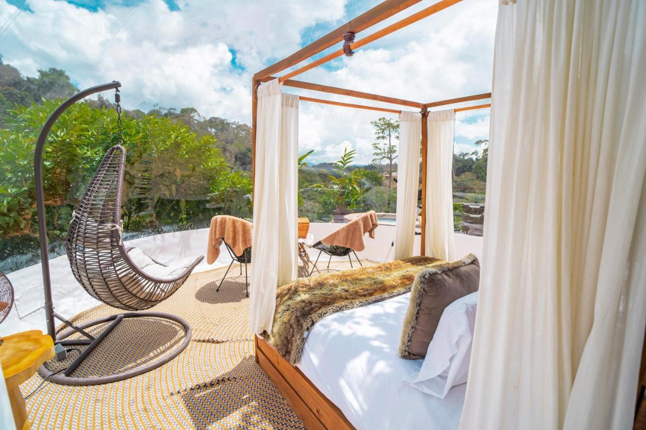 Bubblesky Glamping Guatape Hotel ภายนอก รูปภาพ