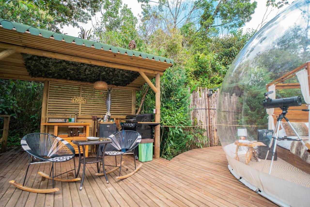 Bubblesky Glamping Guatape Hotel ภายนอก รูปภาพ