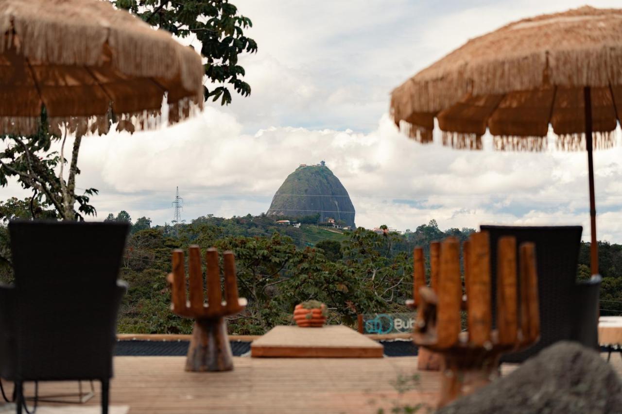 Bubblesky Glamping Guatape Hotel ภายนอก รูปภาพ