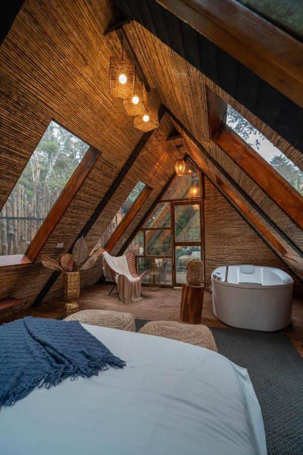 Bubblesky Glamping Guatape Hotel ภายนอก รูปภาพ