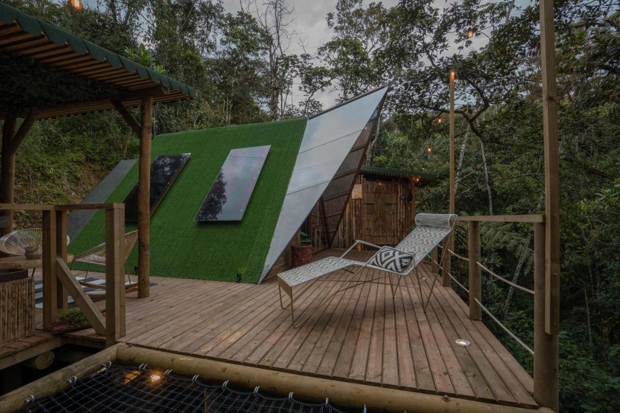 Bubblesky Glamping Guatape Hotel ภายนอก รูปภาพ