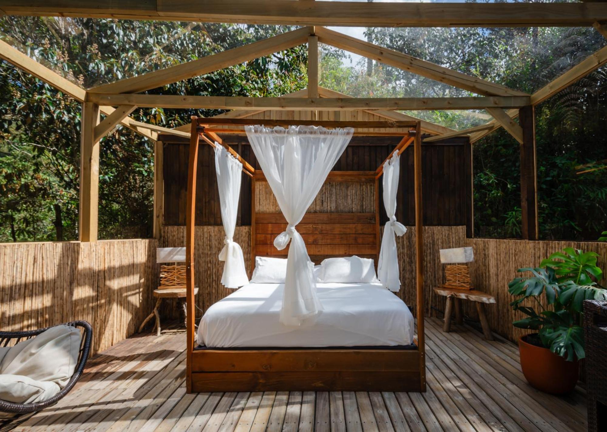 Bubblesky Glamping Guatape Hotel ภายนอก รูปภาพ